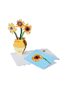 Studio Roof | Pop out cards - Van Gogh flowers