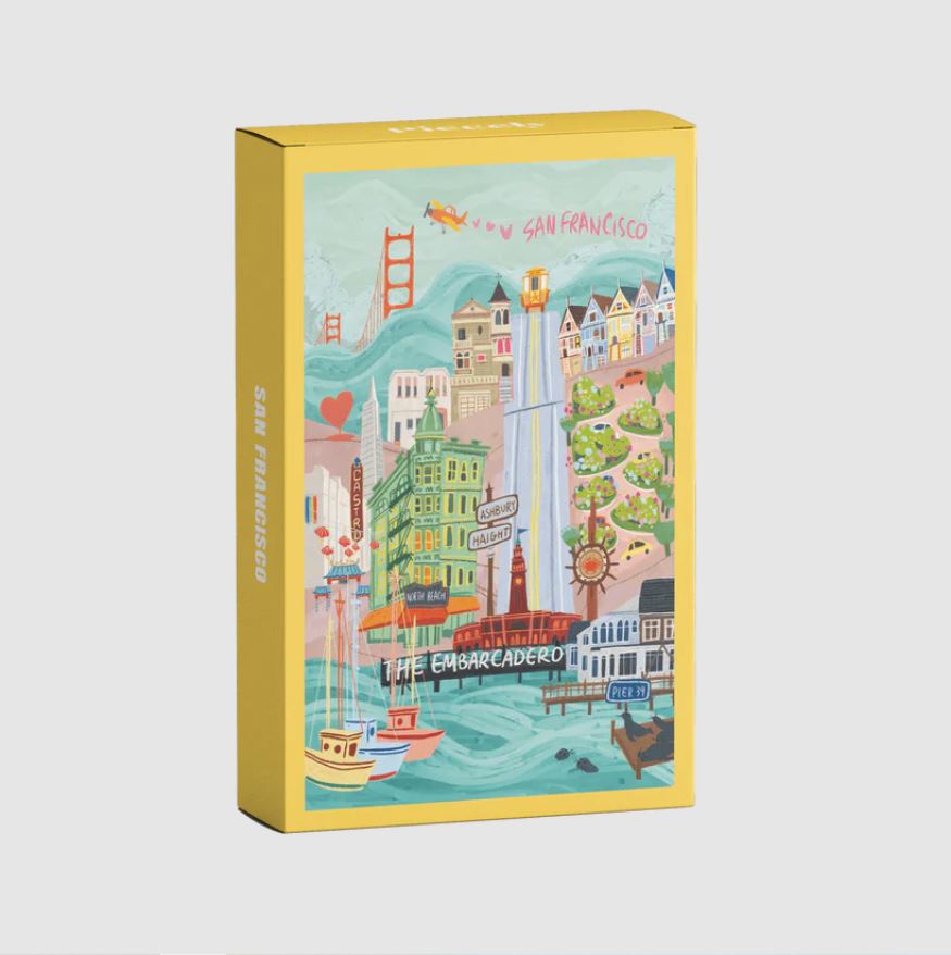 PIECELY | Mini-puzzle San Francisco, 99 pièces