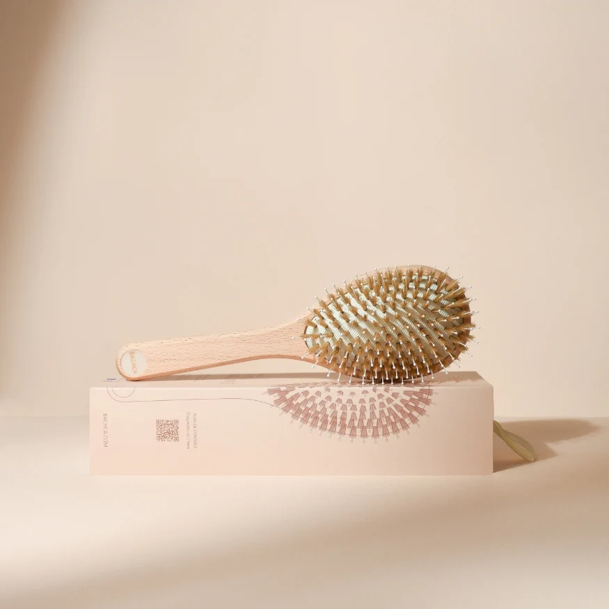 BACHCA |  Grande brosse démêlage et brillance - Made in France