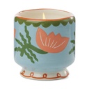 [DES-AD0803EU] DESIGNWORKS COLLECTIVE | Bougie parfumée avec récipient en céramique - Fleur de Cactus