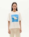 THINKING MU | t-shirt animals Lucia - blanc