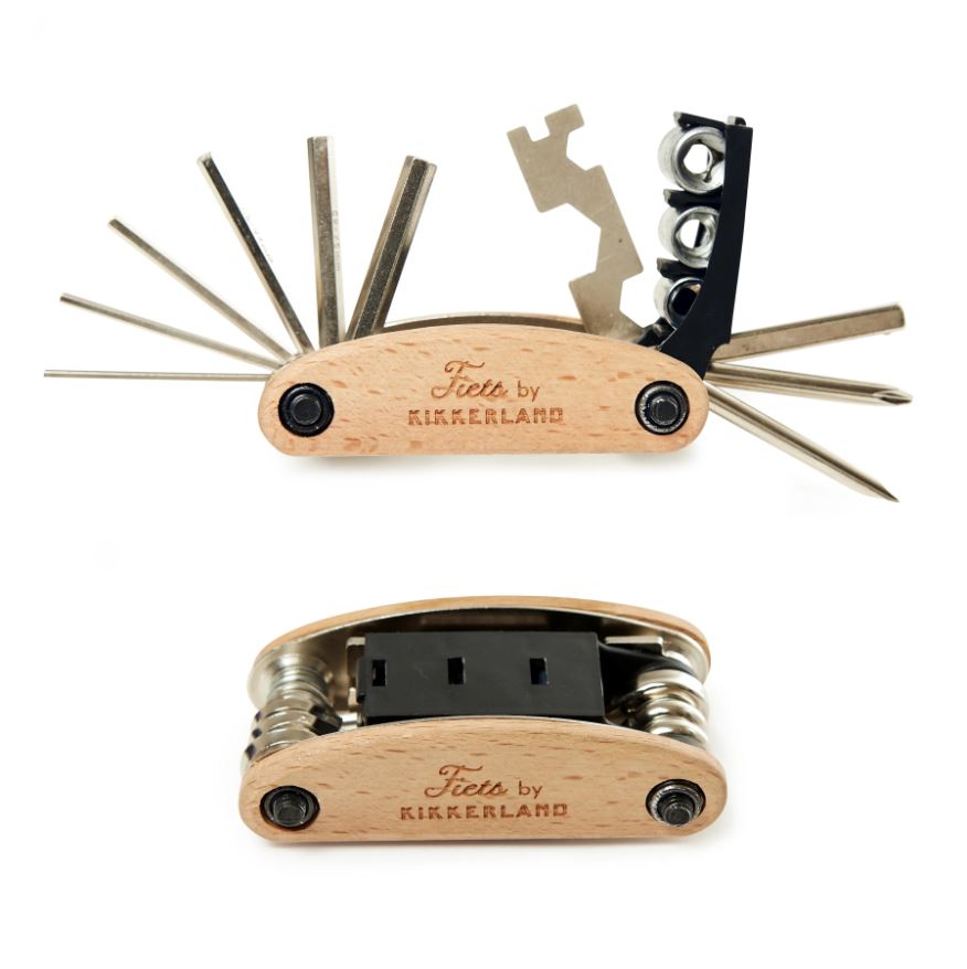 Kikkerland | Outil pour vélo 16-en-1