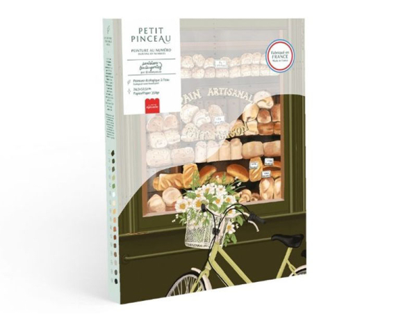 La Petite Epicerie | Coffret peinture au numéro - Boulangeries Parisiennes par Ananya Bhandari