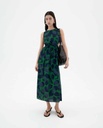 [THK-S25W-WDR00262-MULTICOLOR-XS] THINKING MU | Robe Leaf Dark Kin - Multicolor (-XS-)