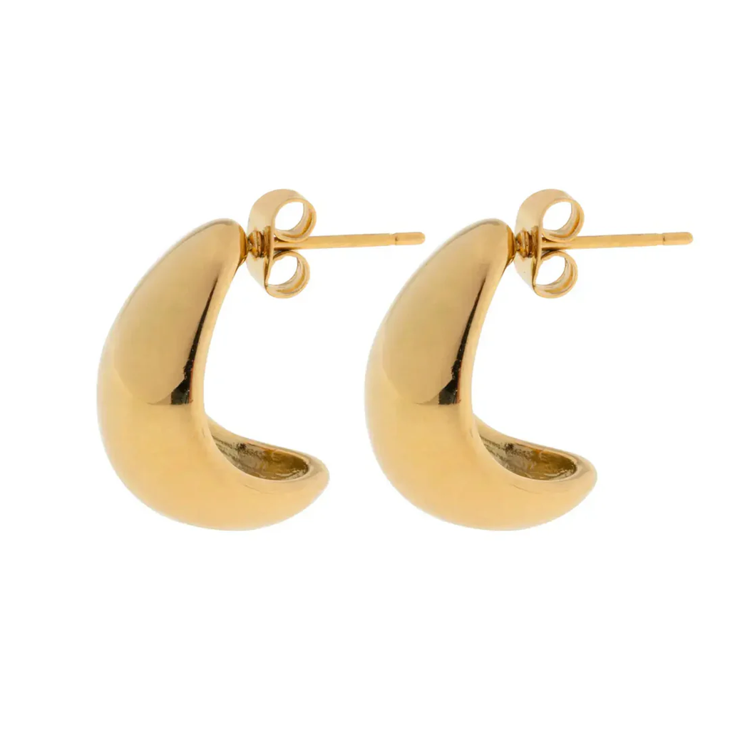 Timi | Boucles d'oreilles Beaux - Classic Chunky Stud Earrings