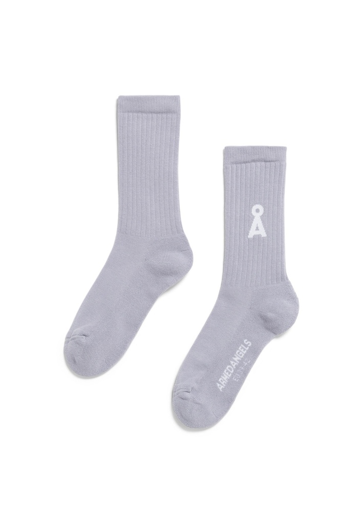 ARMEDANGELS | Chaussettes SAAMUS BOLD - misty morning