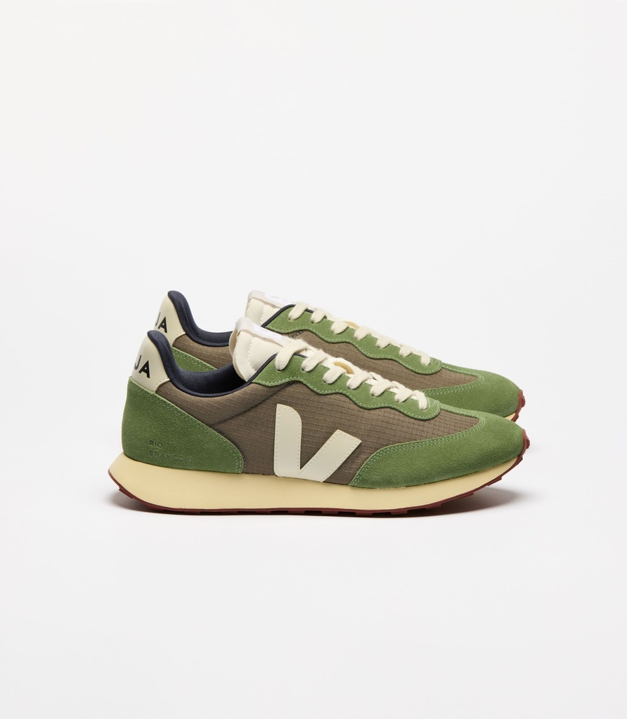 VEJA | Baskets Rio Branco II - Kaki Pierre - Femme