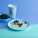 [KOZ-8160720] Koziol | Petite Assiette 205mm - Stripes sweet blue