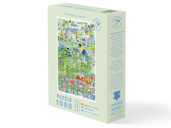 La Petite Epicerie |  Puzzle Jardin secret par Jeanne Saboureault - 1000 pièces