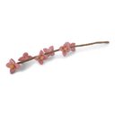 [GRY-15033] GRY &amp; SIF | Fleurs en laine bouillie sur tige - Rose