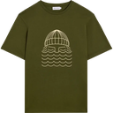 BASK IN THE SUN | olive TO THE SEA tee