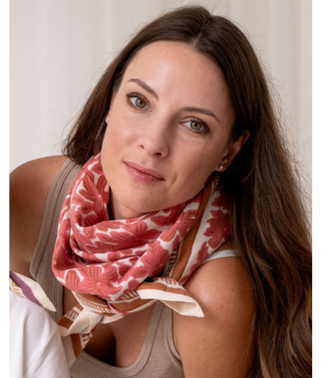 Bindi Atelier |  Grand foulard Indien - Manoa Verde