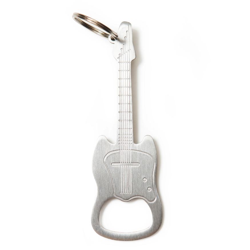 Kikkerland | Porte-clé décapsuleur - Guitare