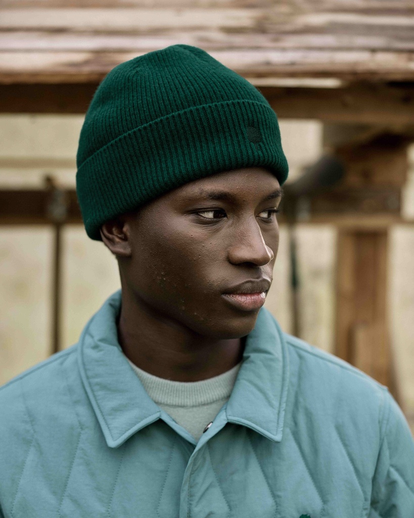 FAGUO | Bonnet en maille - vert 