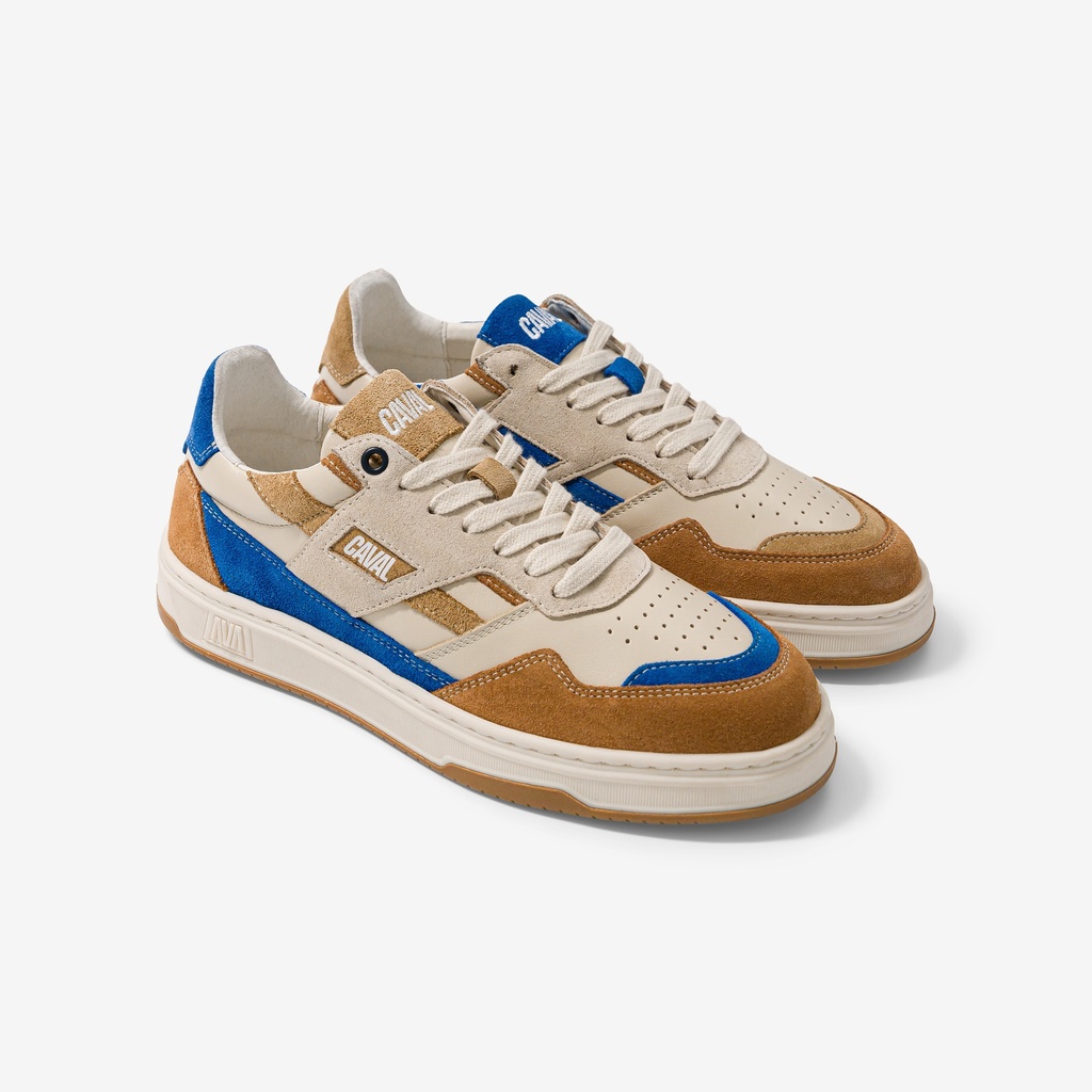 CAVAL | Basket Azure Latte - Marron