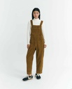 [THK-W25W-WJS00117-BROWN-XS] THINKING MU | Combinaison Light Oak en velours - Brown (-XS-)