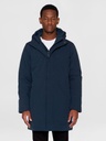 [KCA-W25M-92373-1001-S] KNOWLEDGE COTTON APPAREL | Manteau Climate Shell - Total Eclipse ( -S-)