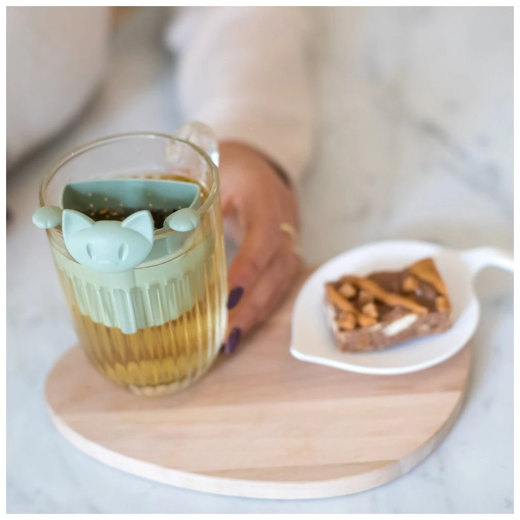 Koziol | Passoire à thé Miaou - sweet green