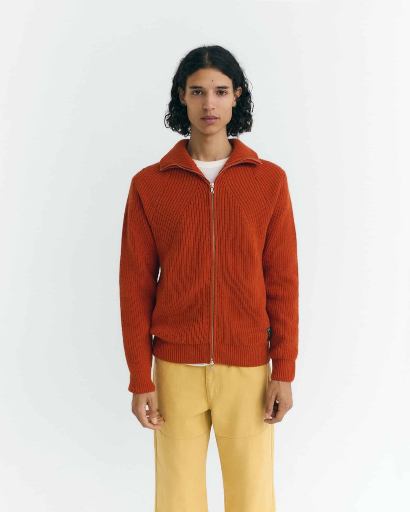 THINKING MU | Gilet Ekaiz Apricot - Orange 