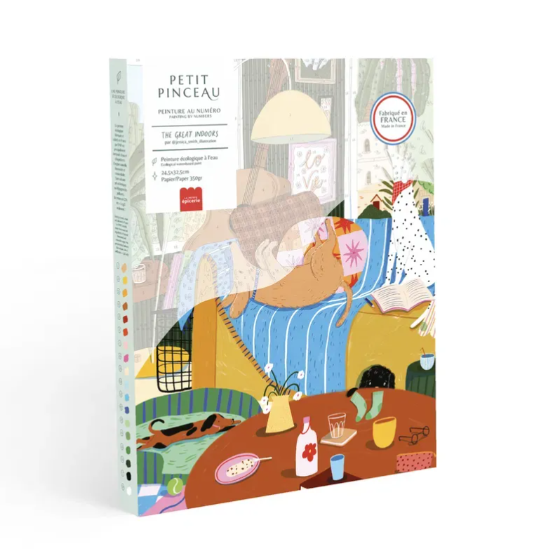 La Petite Epicerie | Coffret peinture au numéro - Great Indoors