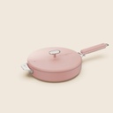 [COO-MERAT28RO] Cookut | LA MERVEILLEUSE SAUTEUSE INOX 28CM - GUIMAUVE