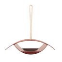 Point Virgule | Point-Virgule mangeoire à oiseaux en fibre de bambou vintage maroon