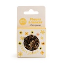 [RDC-PF143426] Radis et Capucine || Fleurs à lancer - Fleurs jaunes