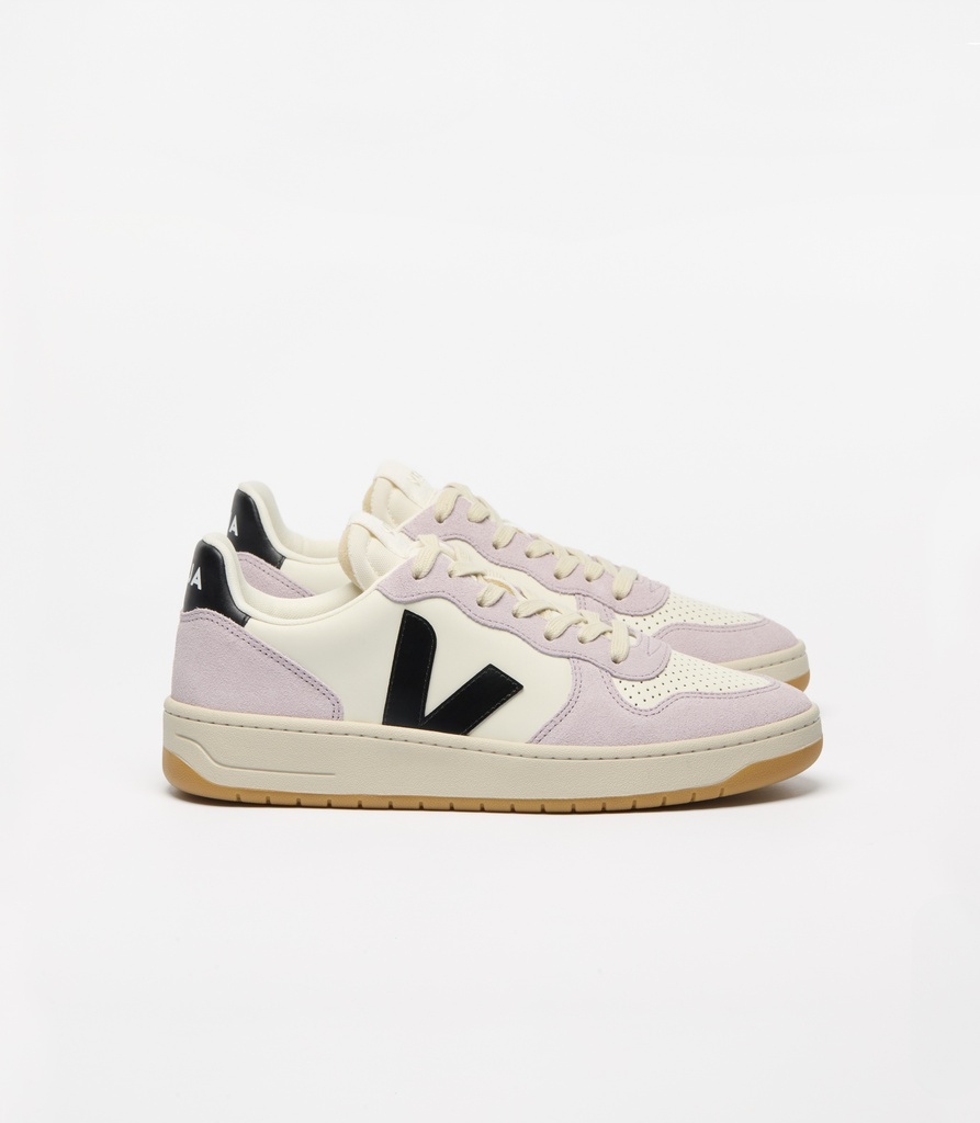 VEJA || Basket V-10 Prime - PURE BLACK PARME