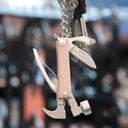 [KIK-KR13-W] Kikkerland | Porte-clé mini marteau multi-outils