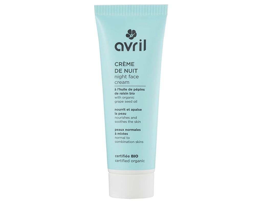 Avril | Crème de Nuit - Peau Normale à Mixte