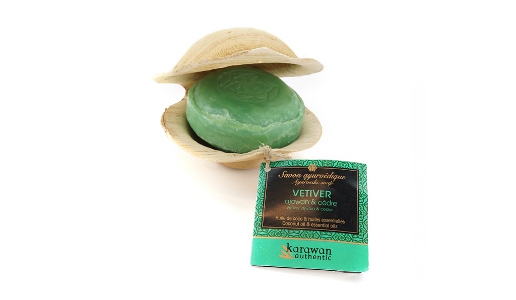 Karawan | Savon Ayurvédique 100g - Vetiver