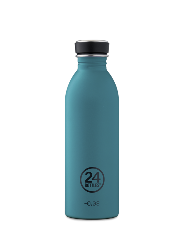 24 bottles | Gourde Inox Urban 500ml - Atlantic Bay STONE