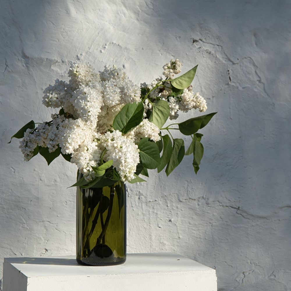 Q de bouteille | Vase Magnum FEUILLE MORTE