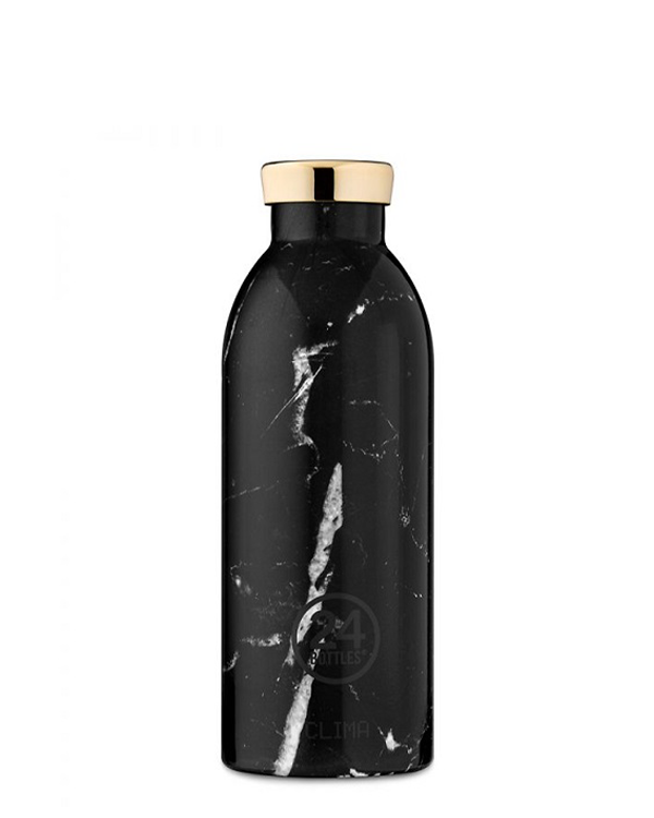 24 Bottles | Thermos Inox Clima Isotherme 500ml - Black Marble