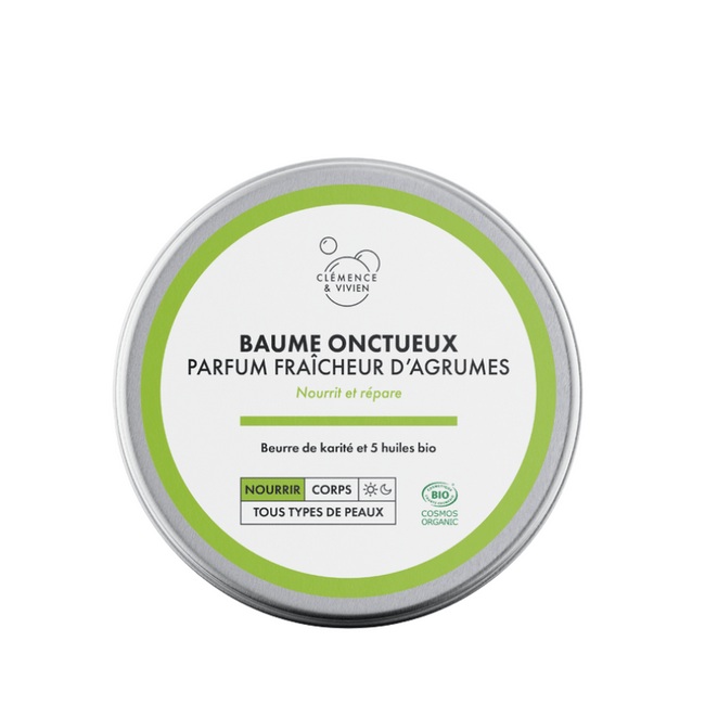 Clémence et Vivien || Grand Baume onctueux - Fraîcheur d'agrumes -150ml