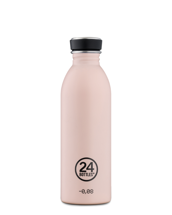 24 Bottles | Gourde Inox Urban 500ml - Stone Dusty Pink 