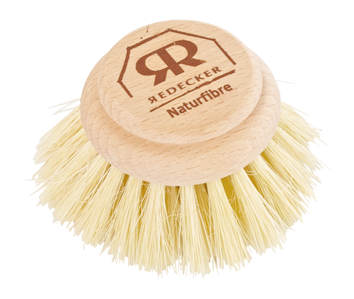 Bürstenhaus Redecker | Grande tête pour brosse à vaisselle en fibre végétale dure