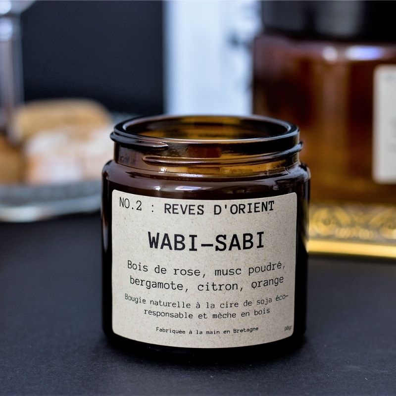 Wabi Sabi | Bougie NO.2 Rêves d'Orient - S