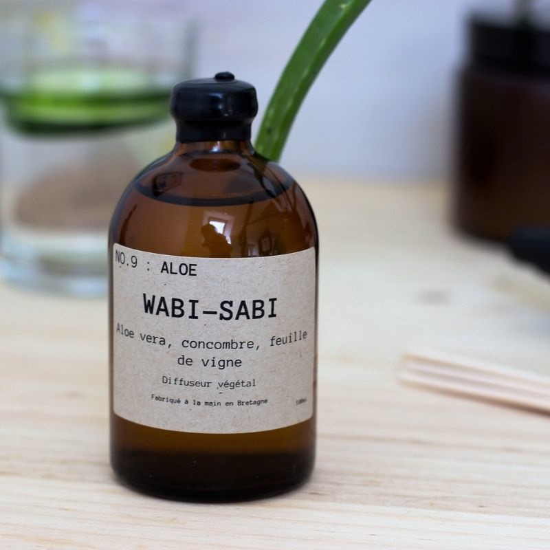 Wabi Sabi | Diffuseur végétal NO.9 Aloe 