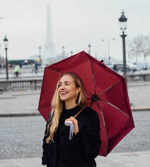 Anatole | Mini parapluie bordeaux - micro &amp; solide - Germain