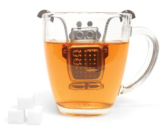 [KIK-CU38] kikkerland | Infuseur à thé  - Robot