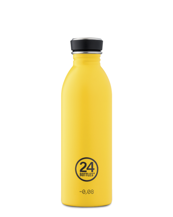 [24B-000674] 24 Bottles | Gourde Inox Urban 500ml - Taxi Yellow