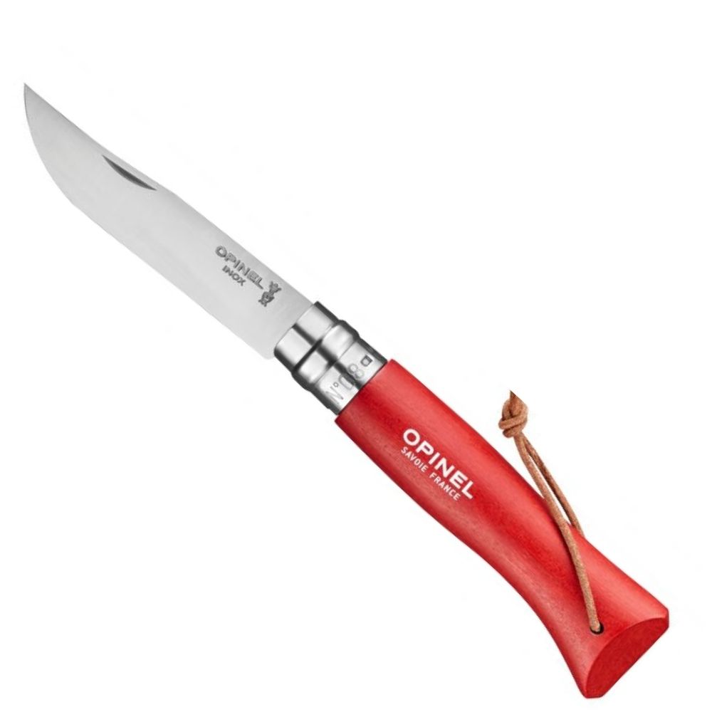 [OPI-001705] Opinel | Couteau Baroudeur N°08 -  Rouge