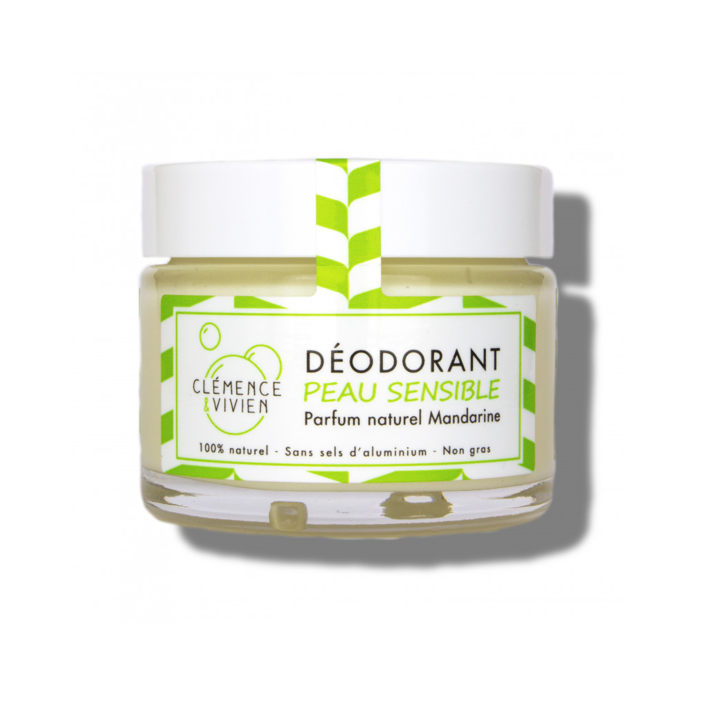 [CLE-DEOMANDARINE] Clémence et Vivien | Déodorant naturel - Mandarine Peau Sensible 