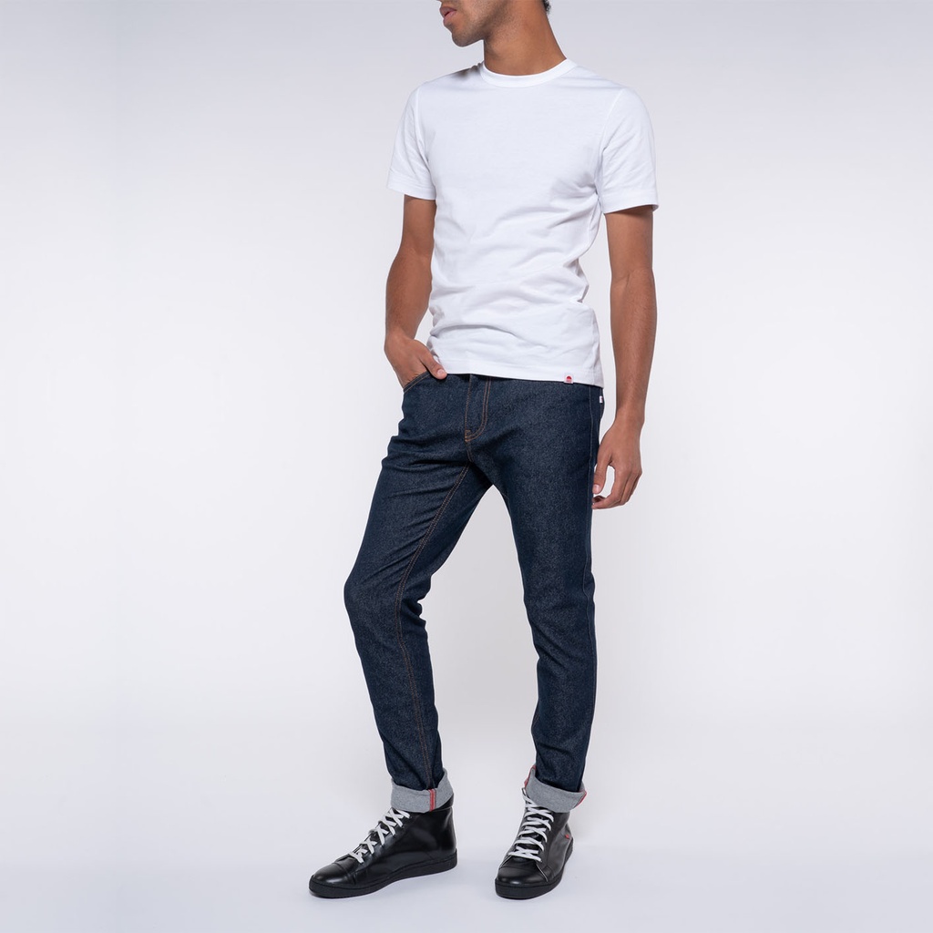 1083 | Jeans 104N FILIDENIM FLEX COTON BIO CARDE Indigo brut- Slim