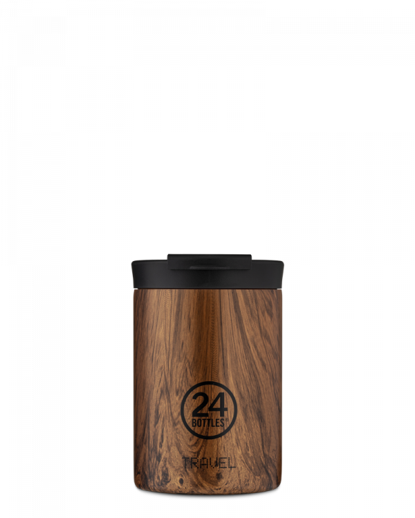 [24B-000427] 24 Bottles | Mug Thermos  350ml - Sequoia Wood