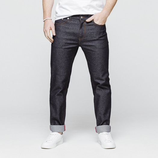 1083 | Jeans 105N Homme - Athlétique Superdenim Flex Indigo Brut 