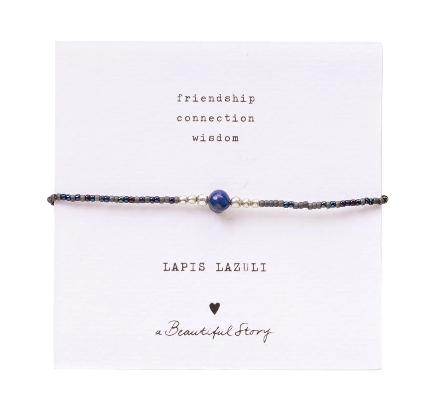 [ABS-BL24843] A Beautiful Story | Bracelet Iris Lapis Lazuli Silver