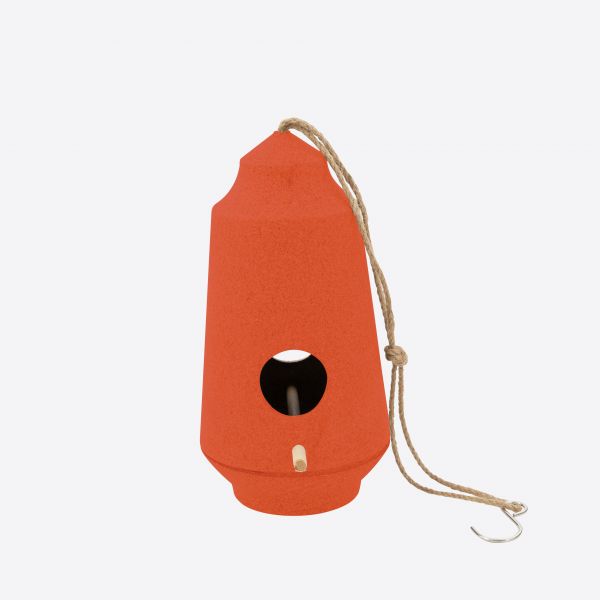 [LIV-PV-LIV-7321] Point Virgule | Mangeoire en fibre de bambou - Orange