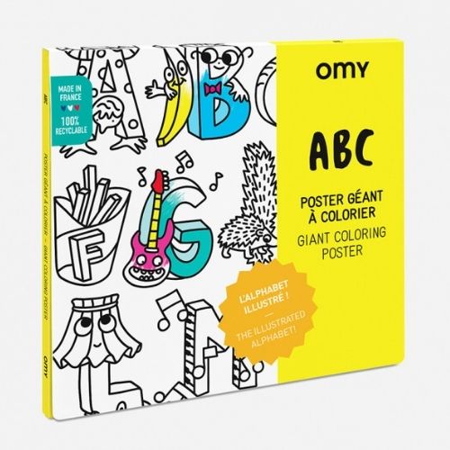 [OMY-POS70] Omy | Poster à colorier - ABC